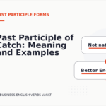Past Participle of Catch: Meaning and Examples