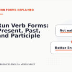 Run Verb Forms: Present, Past, and Participle